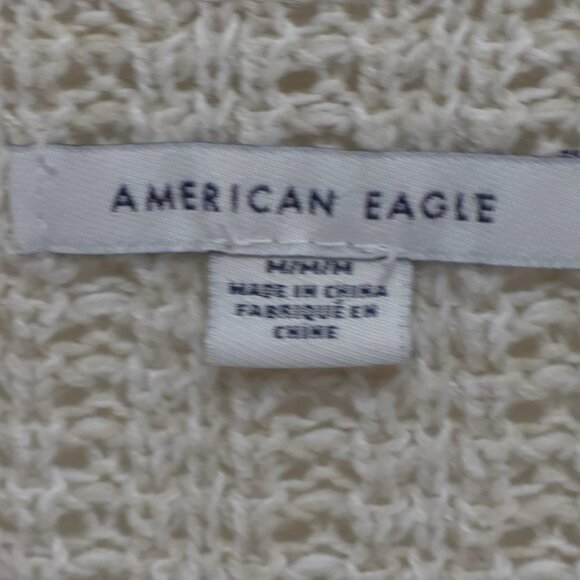 1258 American Eagle Oversized Shrug Button Up Cardigan Sweater Sz.M Womens - Picture 2 of 2